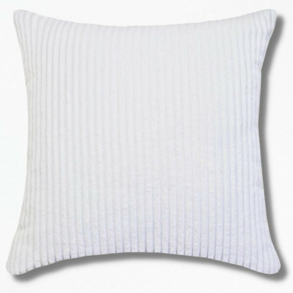 Coussin Blanc VeloursPolaire