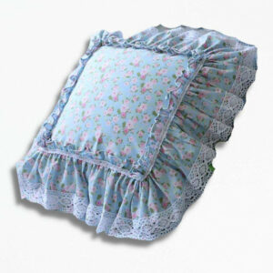 Coussin de Dentelle EmbellishCotton