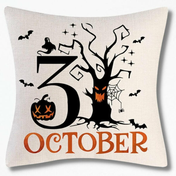 Housse de Coussin Halloween WitchyRest