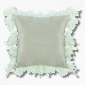 Housse de Coussin Vert Emeraude ForestFleece