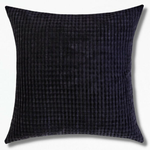 Housse de Coussin NoirNordic Plush