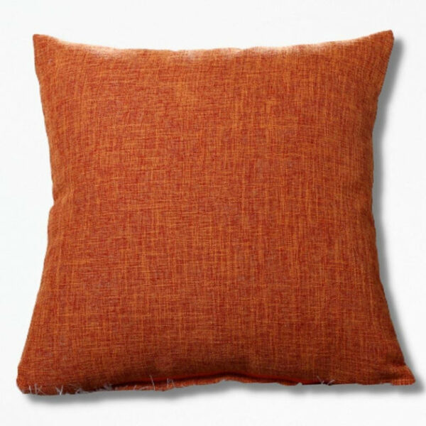 Housse de Coussin Orange LinSoleil